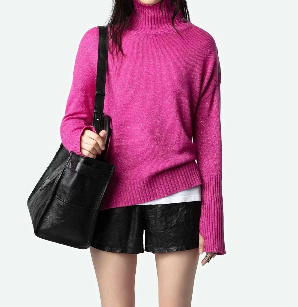ZADIG & VOLTAIRE Zadig & Voltaire - Alma Jewelled Cashmere Sweater 1