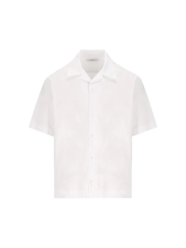 Givenchy Givenchy Paris Logo Zigzag Stitching Short-Sleeved Shirt 1
