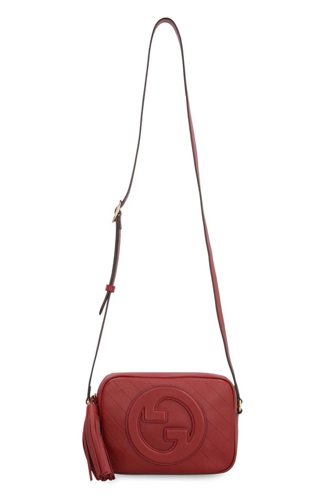 Gucci GUCCI BLONDIE LEATHER SHOULDER BAG 5