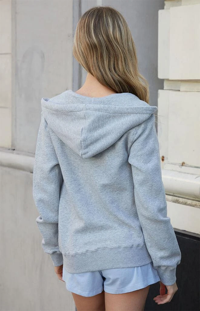 John Galt Silver Full Zip Hoodie 4