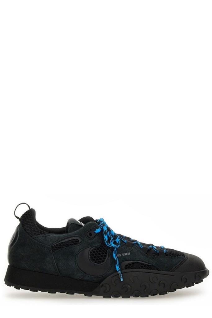MARINE SERRE Marine Serre Laminated Leather Moon Sneakers