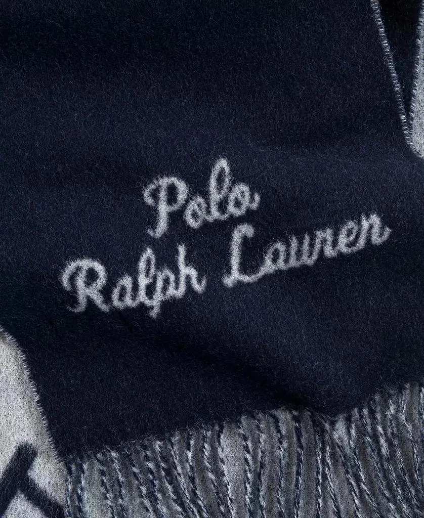 Ralph Lauren Men's Big Pony Jacquard Scarf 5