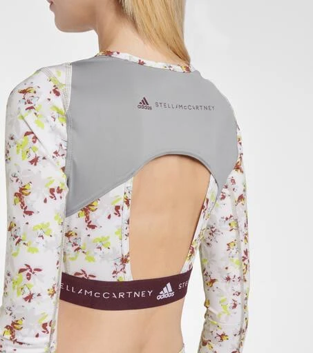 Adidas Future Playground floral crop top 5