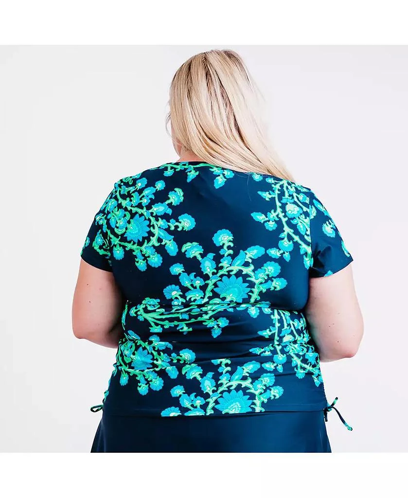 Calypsa Plus Size Adele Swim Top 2