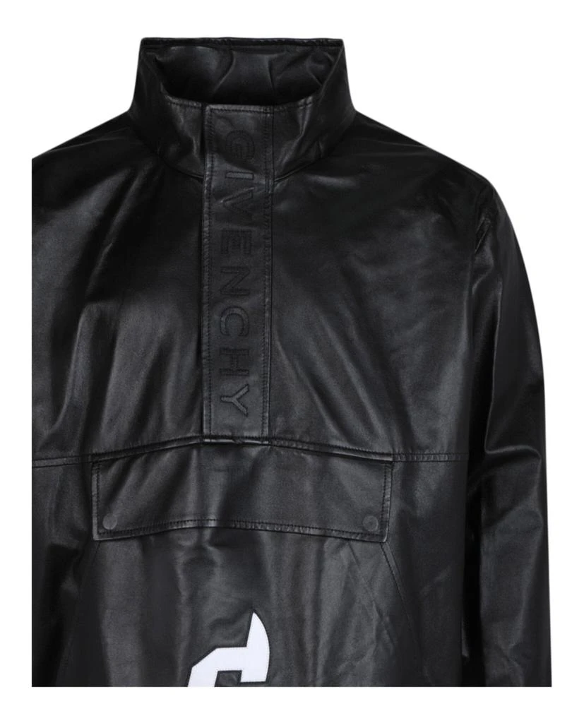 Givenchy Graphic Leather Hoodie 3