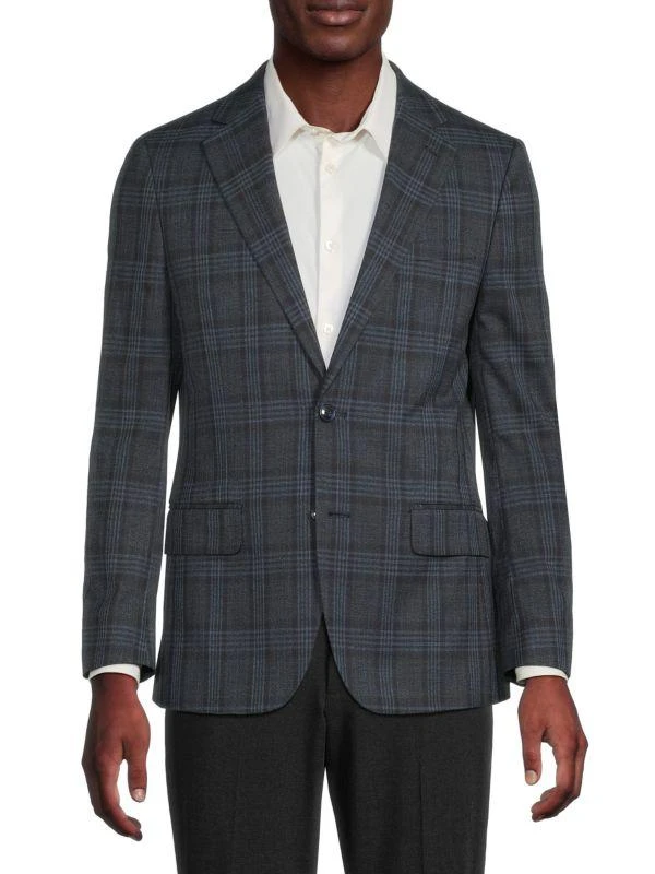 Original Penguin Plaid Slim-Fit Sport Coat 1