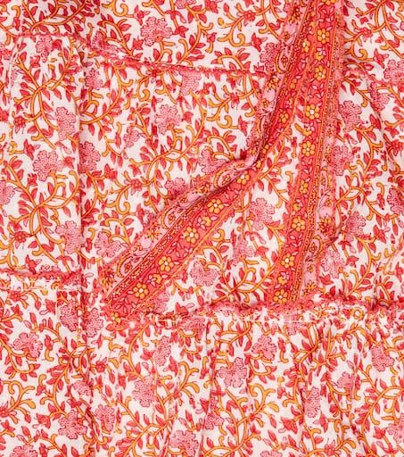 Poupette St Barth Kids Carine floral dress 3
