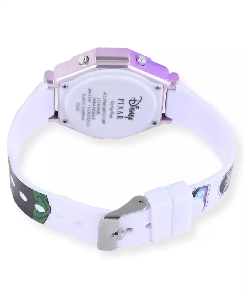 Accutime Unisex White Silicone Strap LED Touchscreen Watch 4