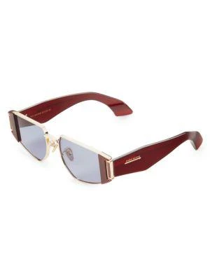 Karen Walker Nix 52MM Oval Sunglasses 2