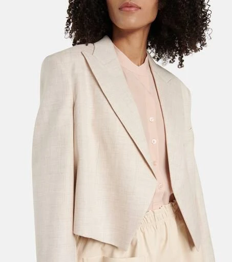 Stella McCartney Adley cropped blazer 4