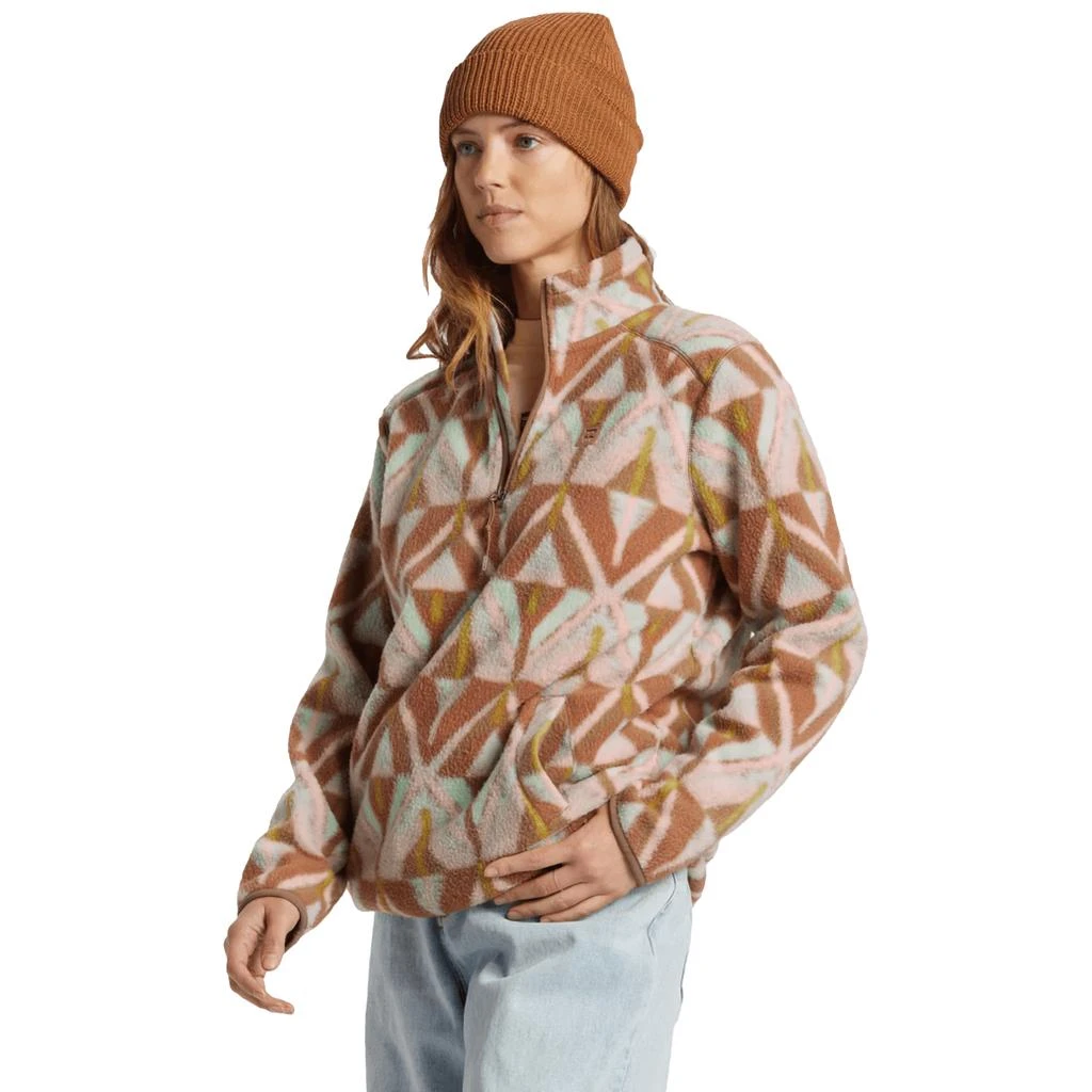 Billabong Billabong A/Div Boundary Mock 3 Half-Zip Pullover Sweatshirt - Women
s 3