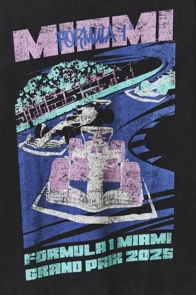 Puma Puma Formula 1 Miami Graphic Tee 2