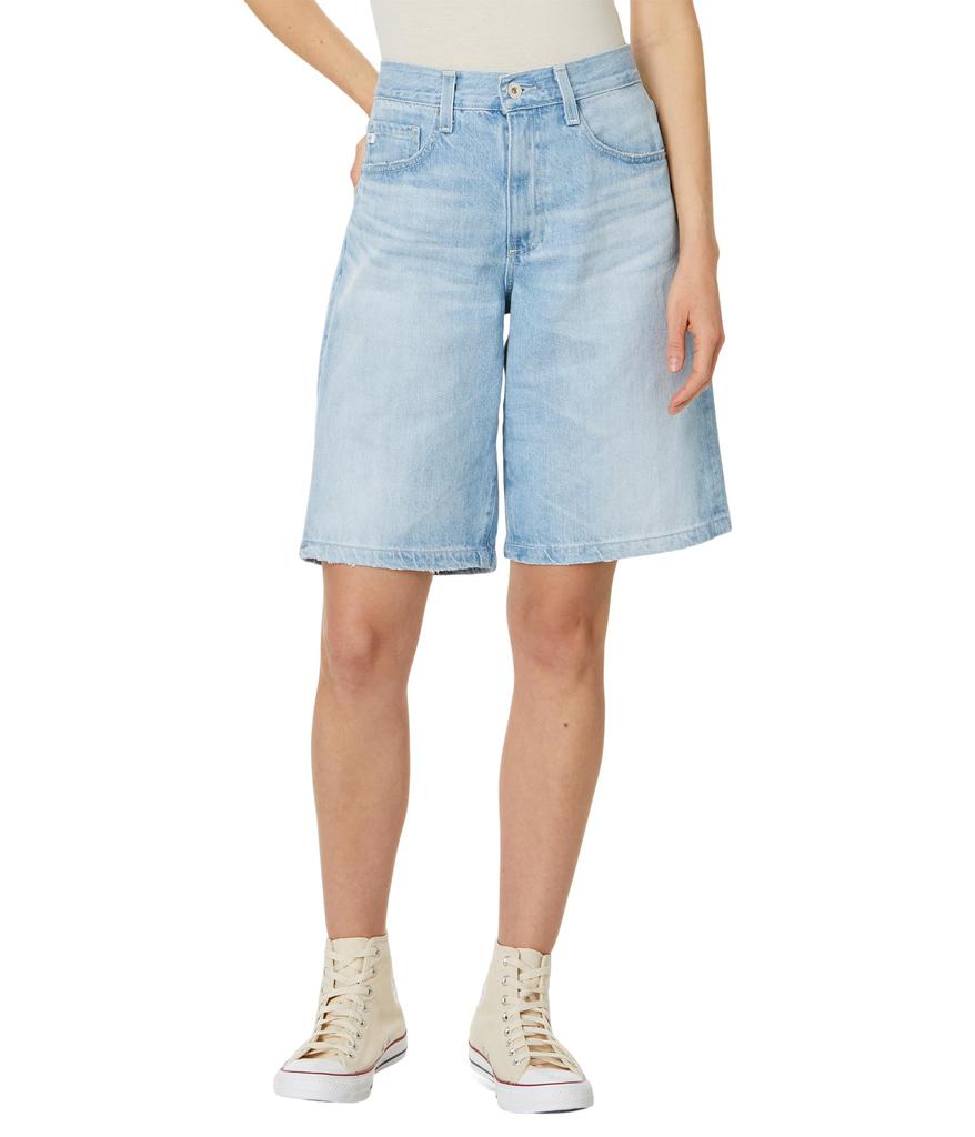 AG Jeans Thalia Wide Leg Bermuda Shorts