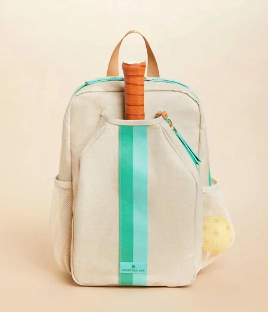 spartina 449 Armada Pickleball Backpack In Flax 1