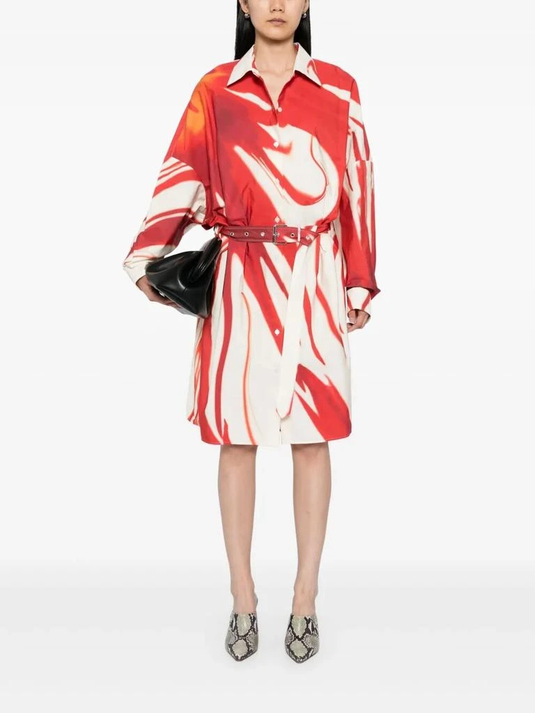 Dries Van Noten DINDI BELTED SHIRT DRESS 2