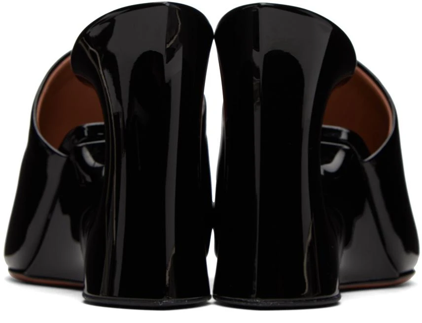 Alaïa Black Calfskin Sculpture Heeled Sandals 2