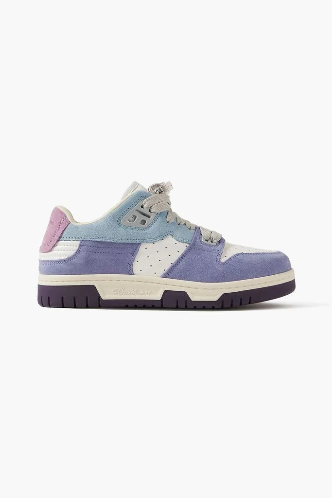 Acne Studios Leather and suede sneakers 1