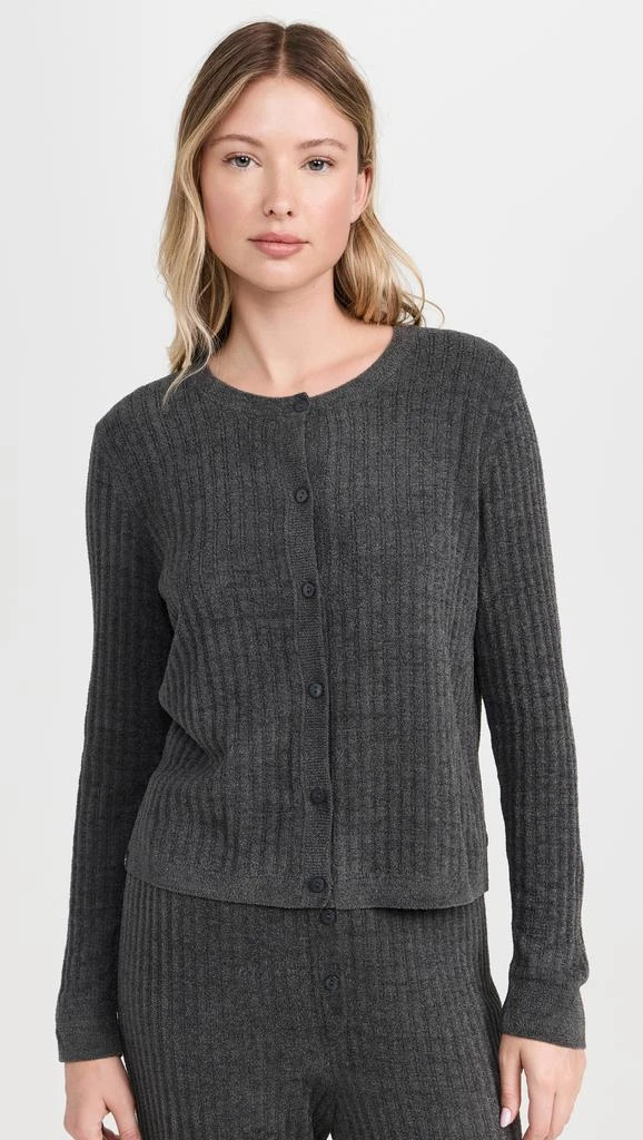Barefoot Dreams CozyChic Ultra Light Ribbed Button Cardigan 6