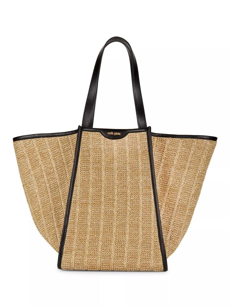 Cult Gaia Sadie Woven Tote Bag 1