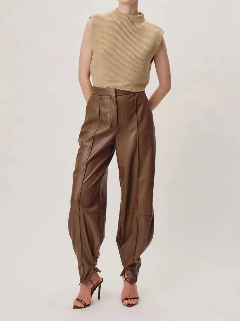 Ronny Kobo Illio Pant In Chocolate 1