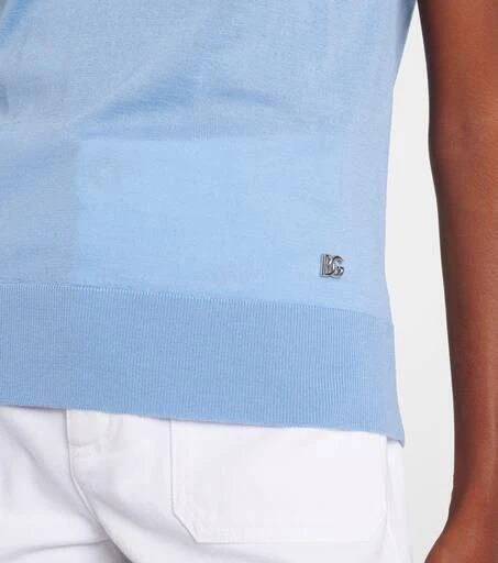 Dolce 
Gabbana DG cashmere and silk top 5