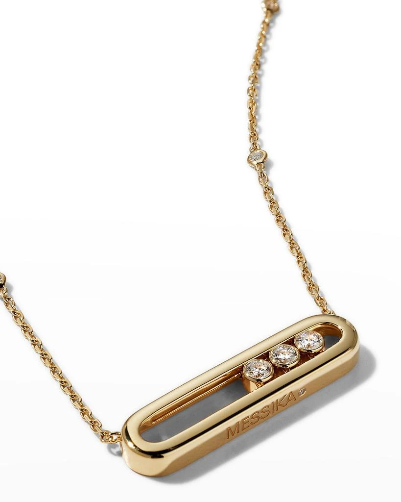 Messika Move 18K Rose Gold Diamond Necklace 3