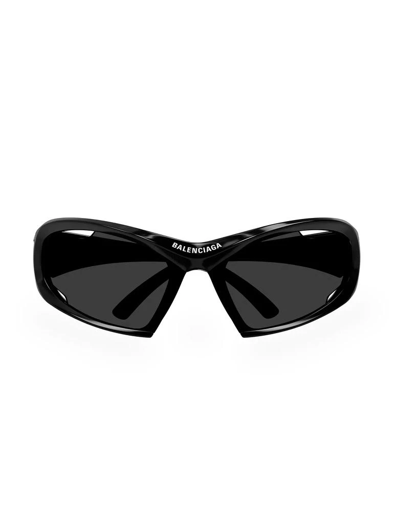 Balenciaga Dynamo 78MM Geometric Sunglasses 1
