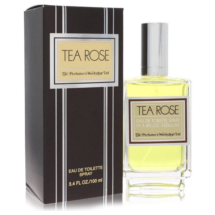 Perfumers Workshop 2pcs Combo Tea Rose by  Eau De Toilette Spray 3.4 oz for Women 1