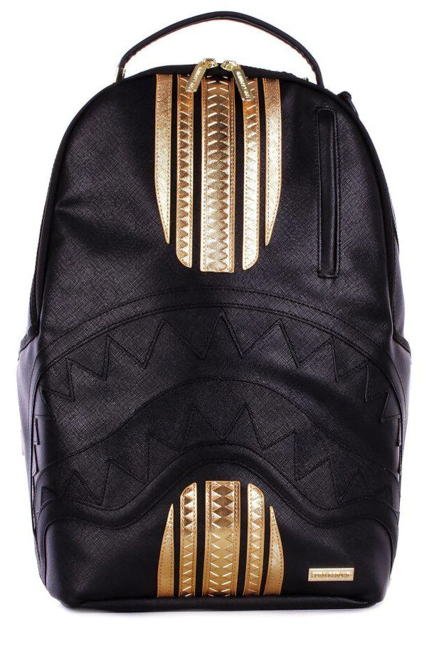 SprayGround Sprayground Logo Patch Zipped Backpack 1