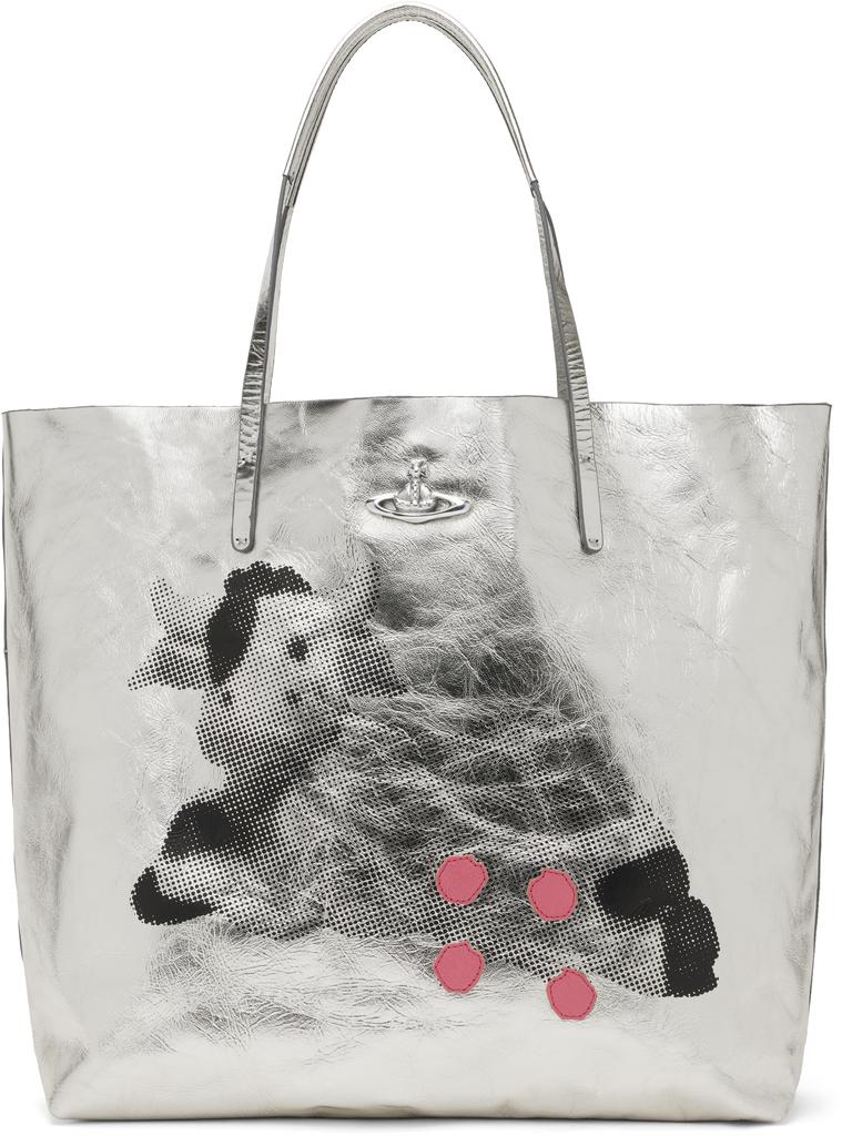 ★Vivienne Westwood★ Mini Daisy Tote Bag Black 5C010003WL00 Vivienne Westwood Mini Daisy Leather Bag | Coggles