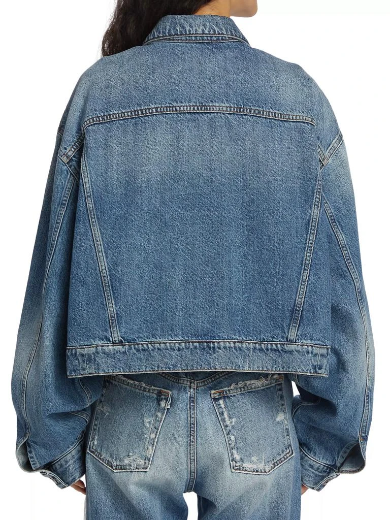 3x1 Gina Cropped Jean Jacket 4