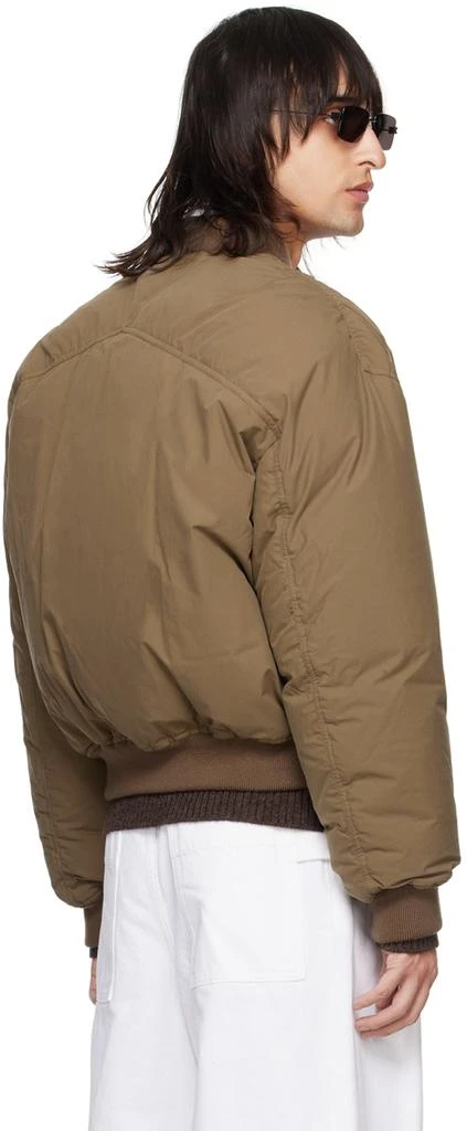 Bottega Veneta Brown Down Bomber Jacket 3