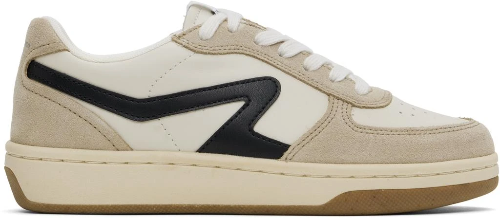 Rag & Bone Beige Retro Court Leather Sneakers 1