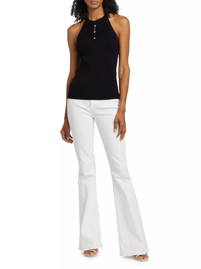 Tahari Jylian Halter Neck Knit Top 2