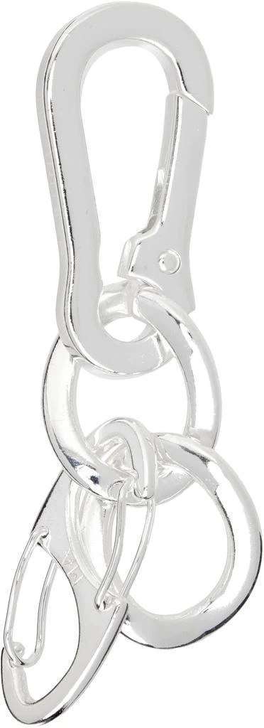 Martine Ali Silver Bias Keychain 1