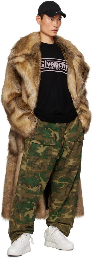 Givenchy Brown & Khaki Camo Trousers 4