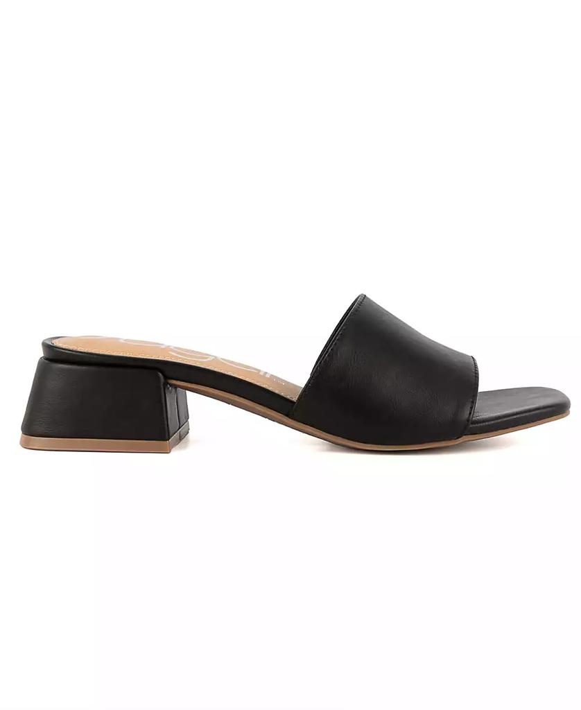 Sugar Women's Uniform 3 Slip-On Block Heel Sandals