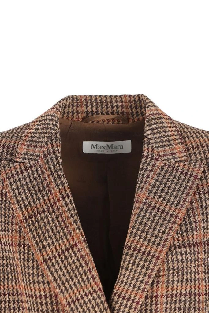 Max Mara Max Mara Guelfo Checked Blazer 3