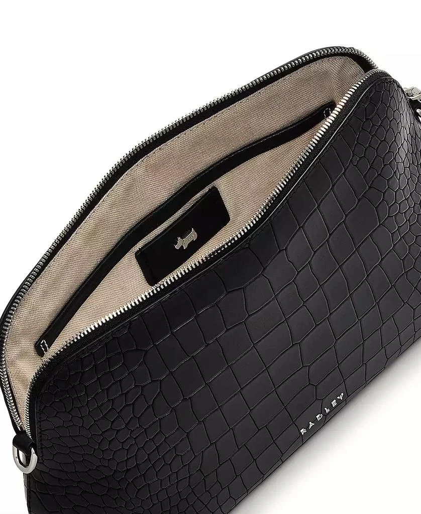 Radley Liverpool Street 3.0 Faux Croc Zip Top Crossbody Bag 3