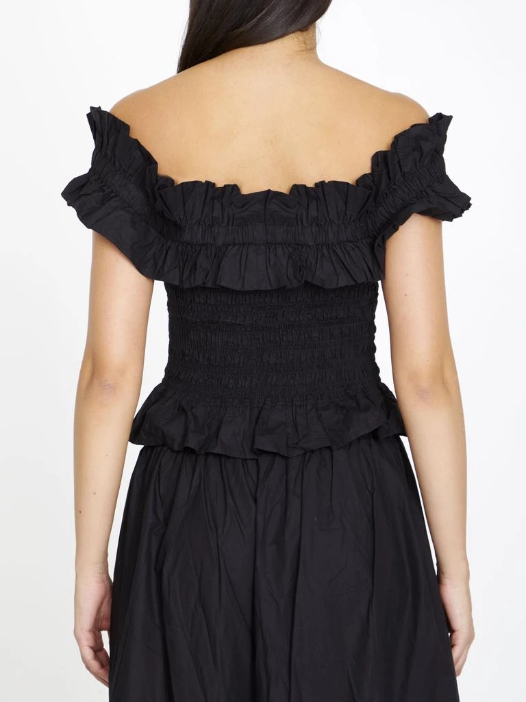 Ganni Off-Shoulder top 3