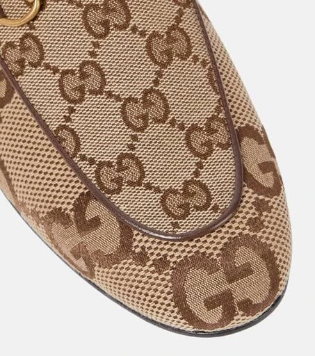 Gucci Jumbo GG Princetown canvas slippers 6