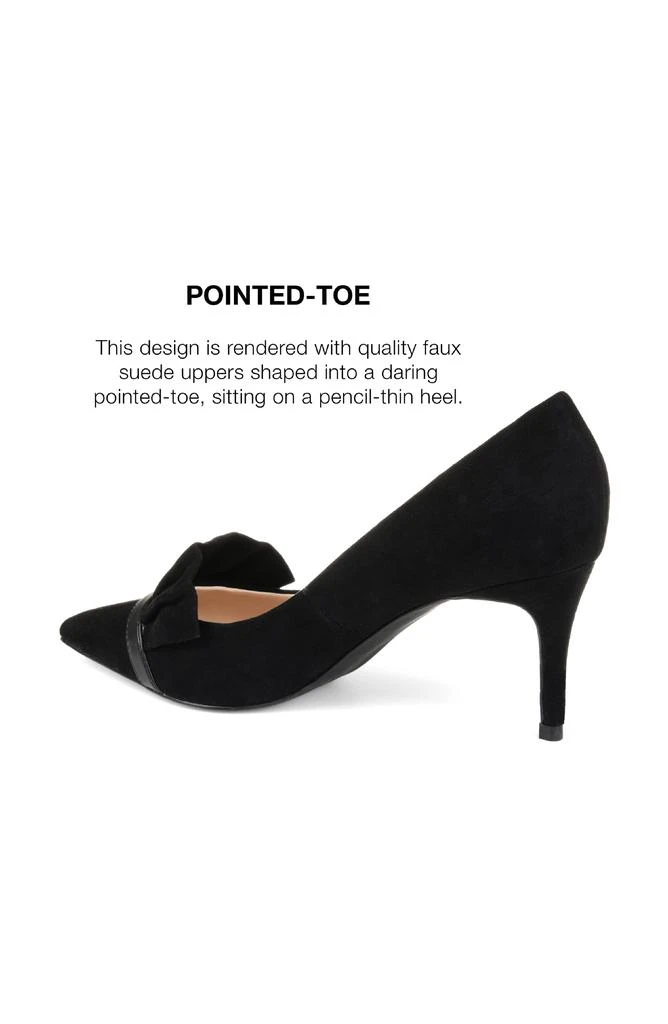 Journee Collection JOURNEE Marek Ruffle Pump 9