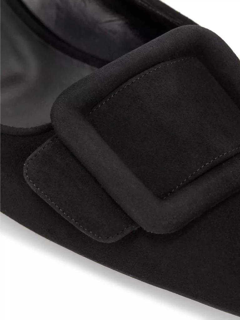 Manolo Blahnik Maysale Suede Flats 6