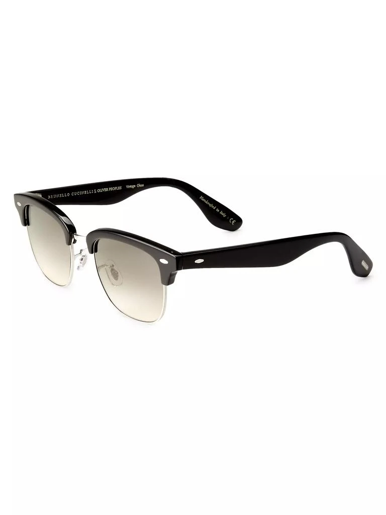 Oliver Peoples Capannelle Sun 48MM Rectangular Sunglasses 2