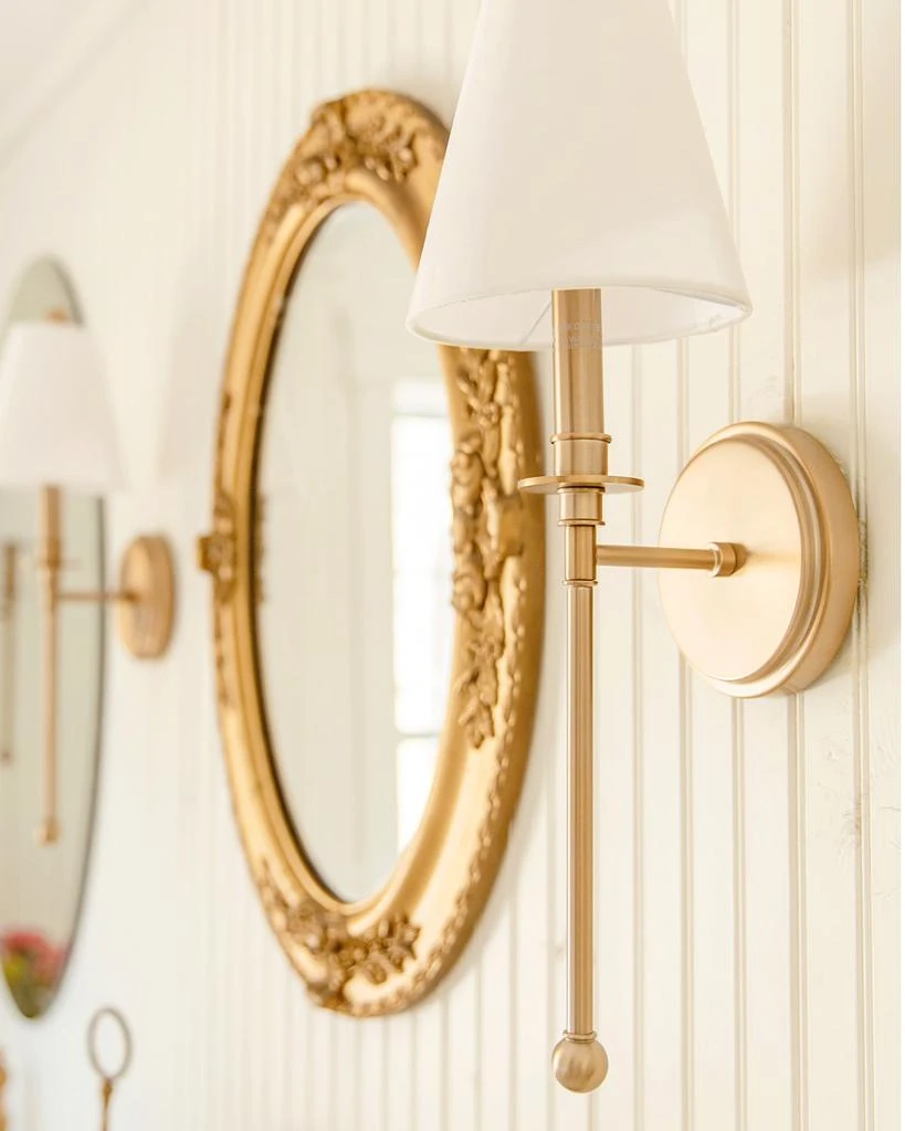 Crystorama Riverdale 1-Light Sconce with Shade 4