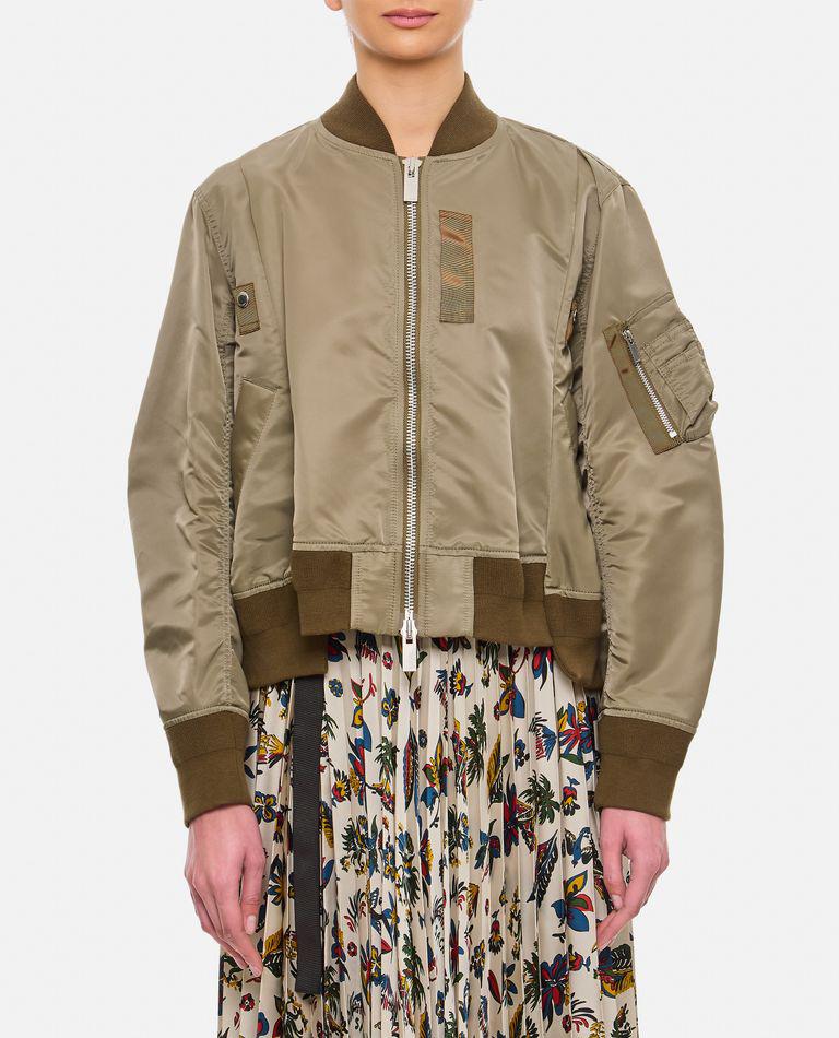 Sacai Nylon Twill Blouson - Jackets - BeyondStyle