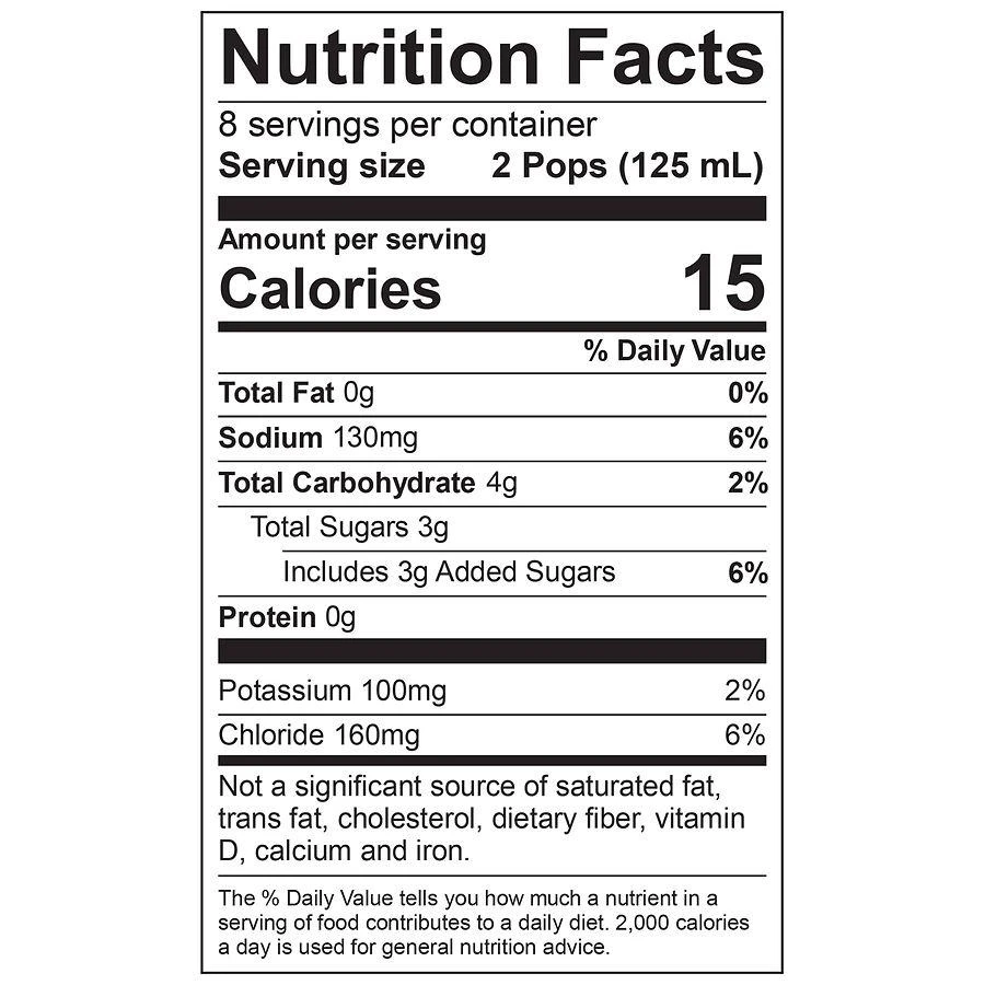 Walgreens Electrolyte Solution Freezer Pops Grape, Blue Raspberry, Cherry & Orange 5