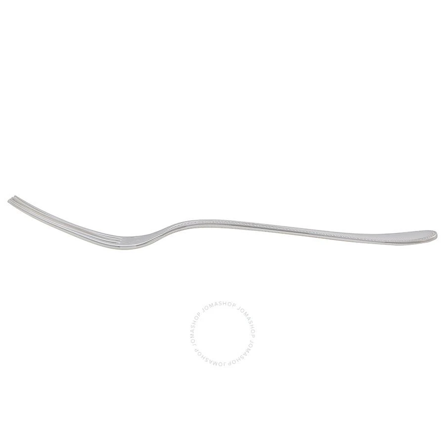 Christofle Sterling Silver Perles Dessert Fork 1416-015 2