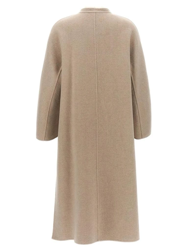 Max Mara Max Mara Gioiosa Collarless Coat 2