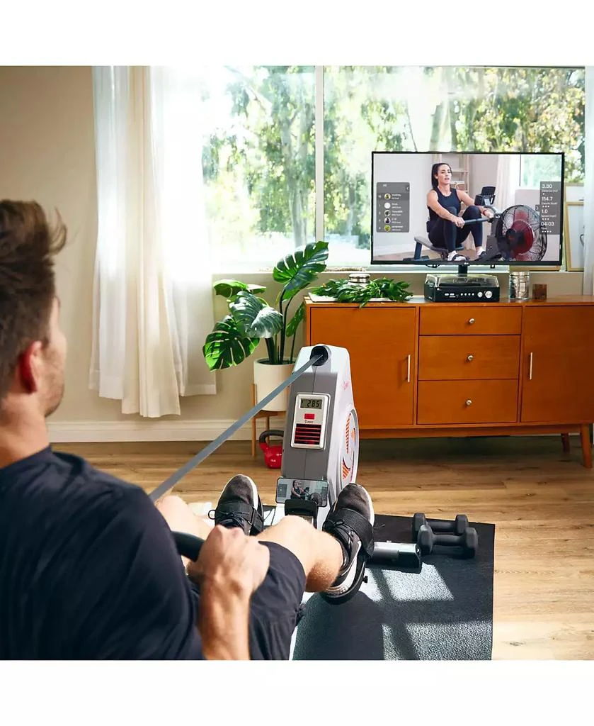 Sunny Health
Fitness Dynamic Air Rowing Machine with Exclusive SunnyFit App Enhanced Bluetooth Connectivity 4
